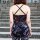 Sports Bra - Crop Top - Cross Back - Batik - Diamond