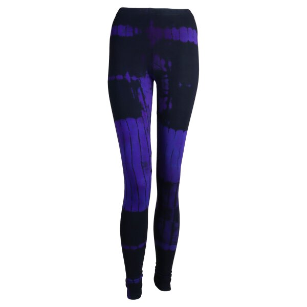 Leggings - Batik - Birch - black - purple