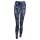 Leggings - Batik - Landscape - schwarz - braun-beigebraun
