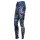 Leggings - Batik - Landscape - schwarz - braun-beigebraun