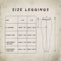 Leggings - Batik - Leo - black - grey