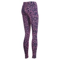 Leggings - Batik - Leo - schwarz - pink