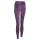 Leggings - Batik - Leo - schwarz - pink