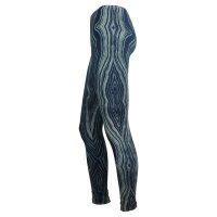 Leggings - Batik - Mirror - black - green-poison green