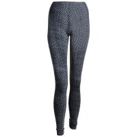 Leggings - Batik - Flower of life - schwarz - grau