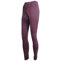 Leggings - Batik - Flower of life - schwarz - pink