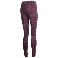Leggings - Batik - Flower of life - schwarz - pink