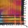 Palituch - schwarz - Tie dye-Batik-bunt 01 - Kufiya PLO Tuch
